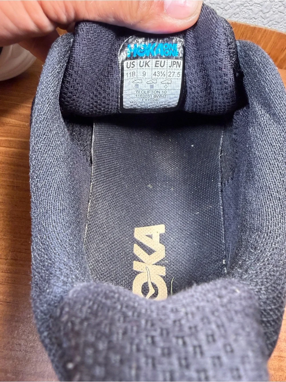 Hoka cushioned running